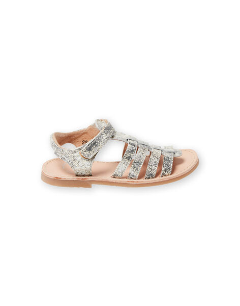 Baby girl leather multi-strap sandals LFSANDVICKIE / 21KK355LD0E956