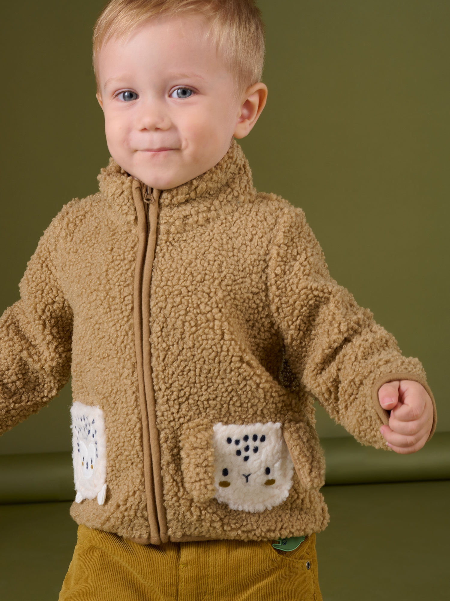 Sherpa sweater cardigan online