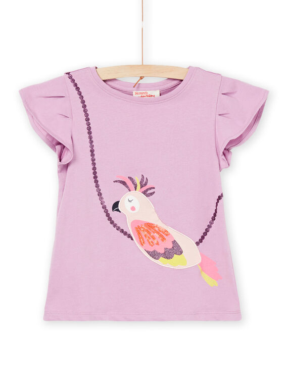 Parrot print T-shirt RANEOTI3 / 23S901O2TMC326