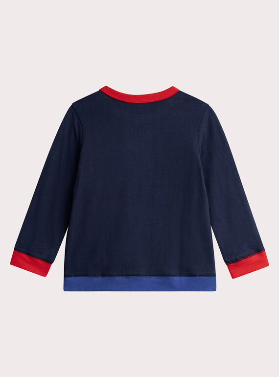 Marine animal portrait animation T-shirt for boys  VOROTEE1 / 24W902P1TML705