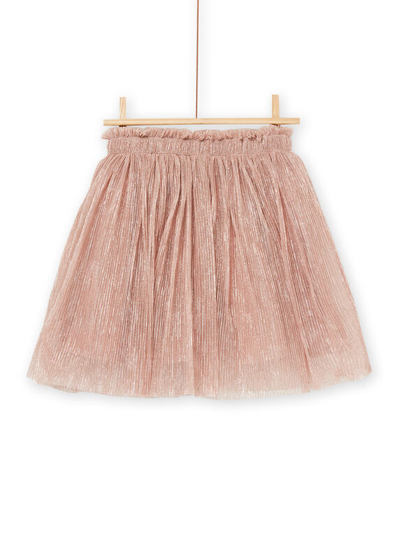 Pleated skirt in lurex RANEOJUP1 / 23S901O2JUP321