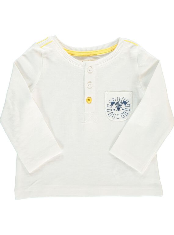 Baby boys' long-sleeved T-shirt CUJOTUN6B / 18SG10R9TML000