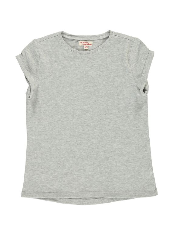 Girls' short-sleeved T-shirt CAJOTIU5 / 18S901RAD31943