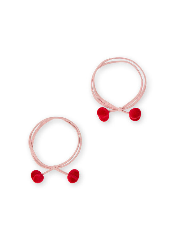 Set of 2 elastic bands for children and girls LYAHAELA / 21SI0171ELAF506