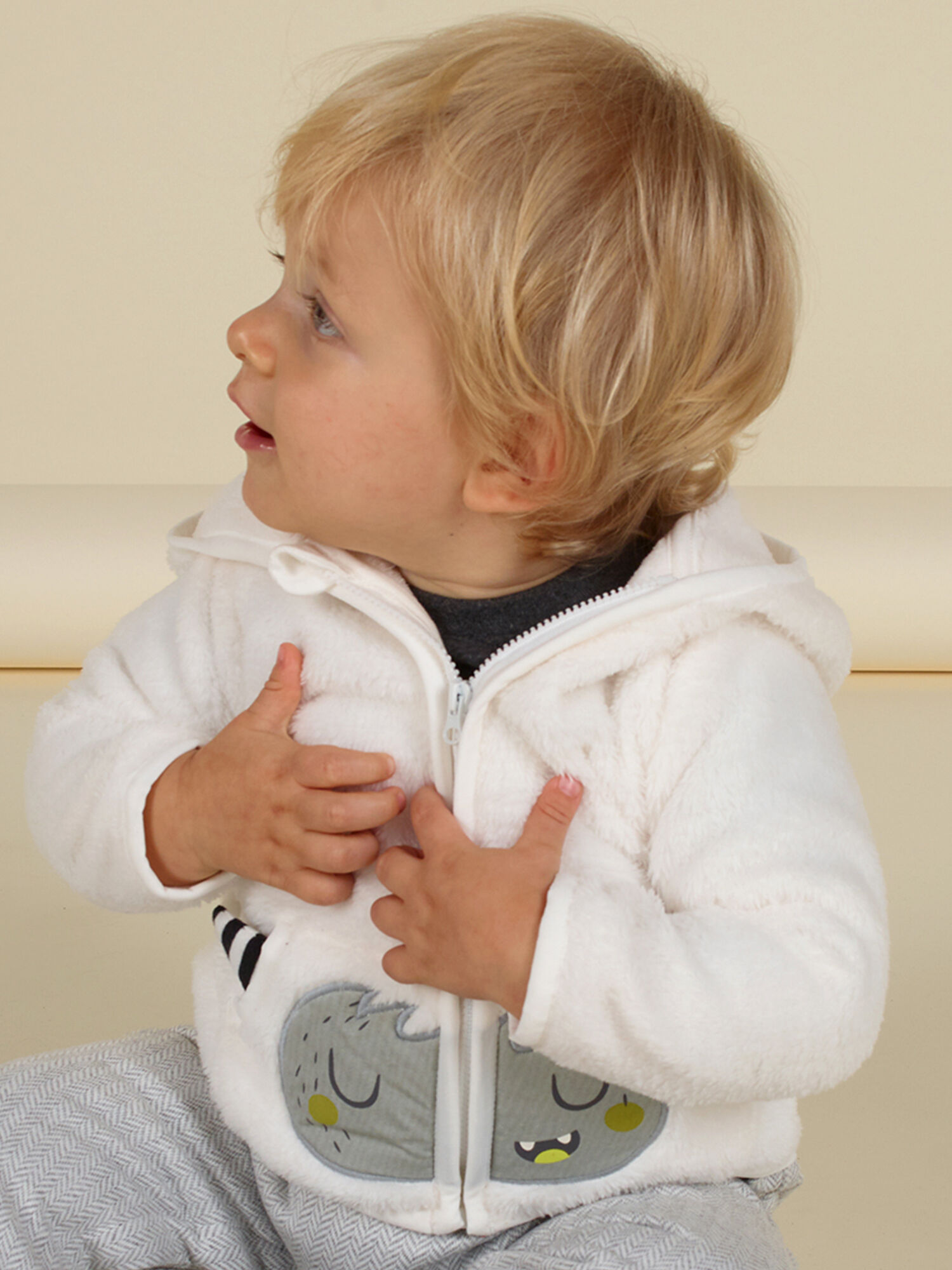 baby hooded vest