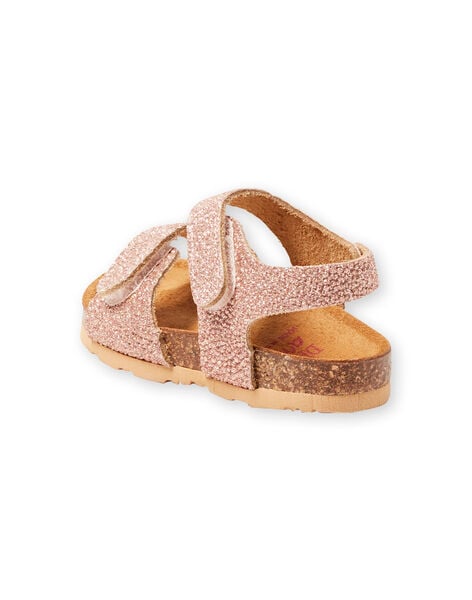 Baby Girl Pink Gold Sandals LBFNUGOLD / 21KK3757D0EK009