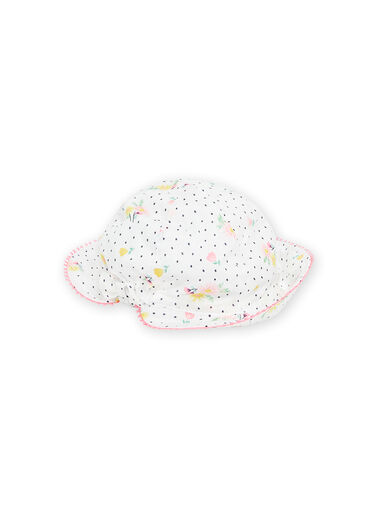 Baby girl ecru hat NYISOCHA2 / 22SI09Q2CHA001