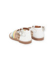 White leather sandals RISANDMULTI / 23KK3761D0E000