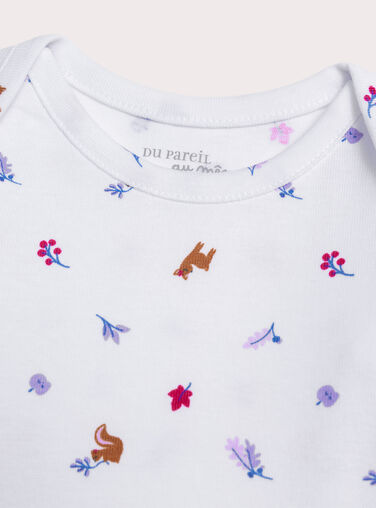 White UNDERWEAR BODY XEFIBODAUT / 25WH1344BDL000