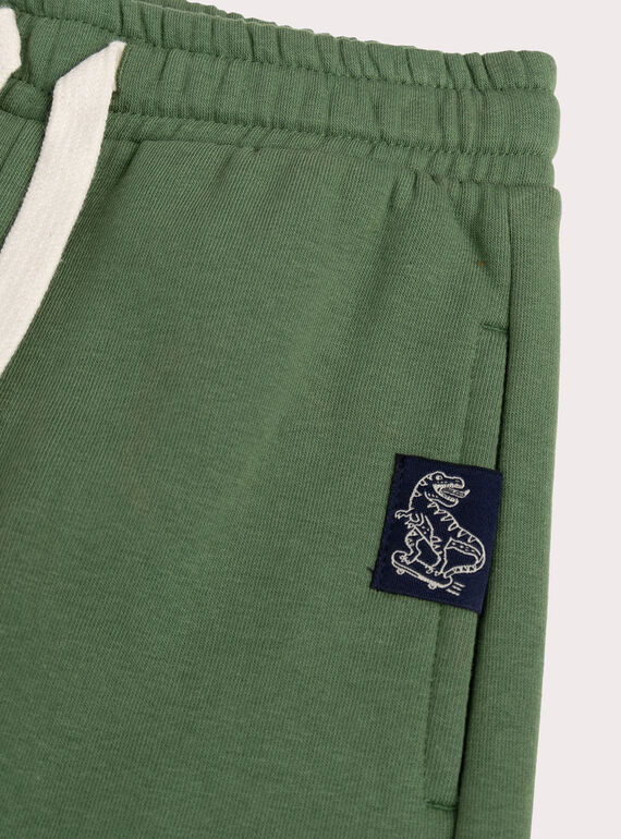 Green JOGGING PANTS WOJOJOB2 / 25S902I1JGBG618