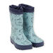 Fox print rain boots
