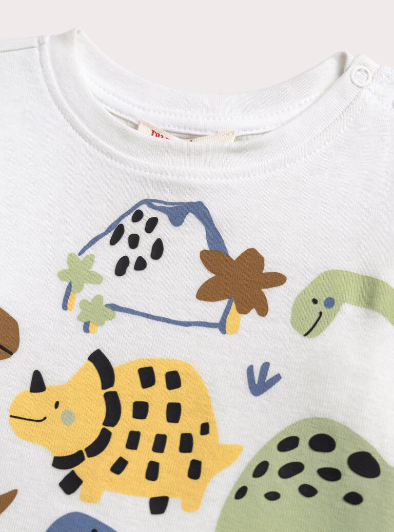 White TEE SHIRT LS XUROCTEE / 25WG10S1TMLA016