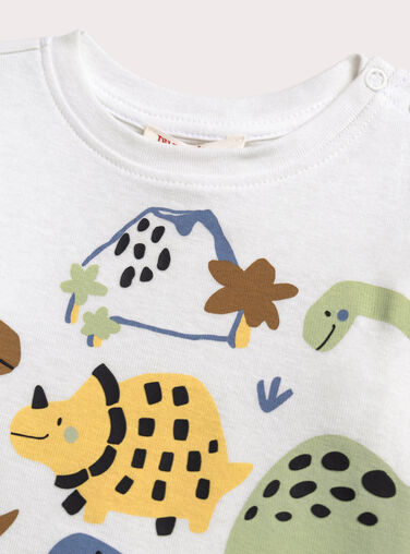 White TEE SHIRT LS XUROCTEE / 25WG10S1TMLA016