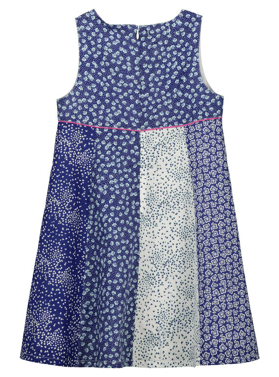 Girls' fancy sleeveless dress FANEROB3 / 19S901B4ROB099