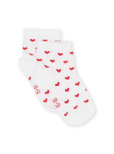 Baby girl unbleached socks NYIJOSOQ3 / 22SI0967SOQ001