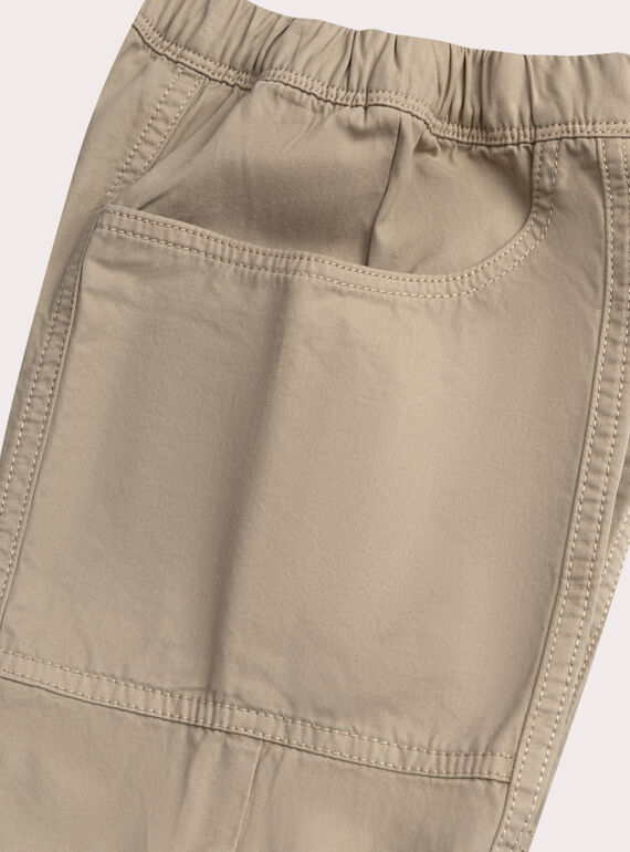 Light beige PANTS XOCOPAN2 / 25W902O1PAN806