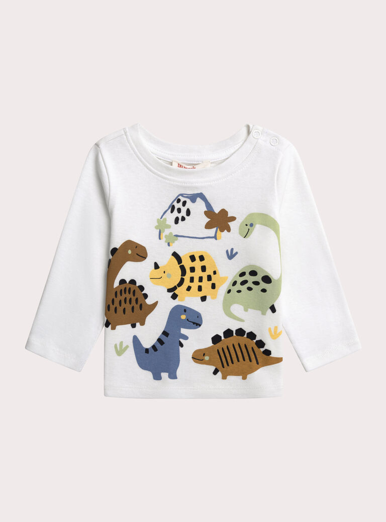 White TEE SHIRT LS XUROCTEE / 25WG10S1TMLA016