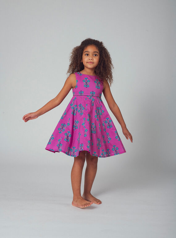 Rose DRESS WABOROB2 / 25S901R3ROB302