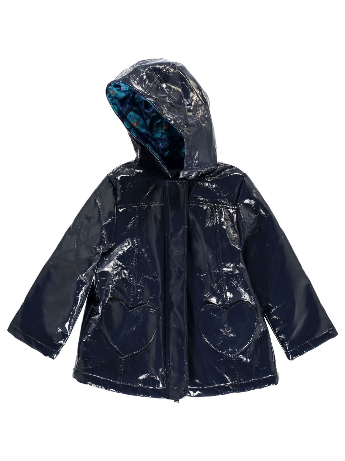 Girls black raincoat clearance
