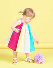 Baby girl's colorful patchwork dress JIMARROB2 / 20SG09P2ROB000