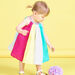 Baby girl's colorful patchwork dress