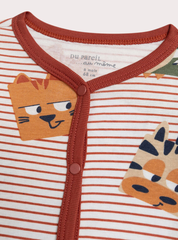 Off white BABYGROW XEGAGREMIX / 25WH1433GRE001