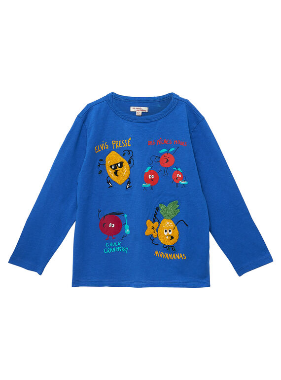Blue T-shirt JOVITEE1 / 20S902D1TML703