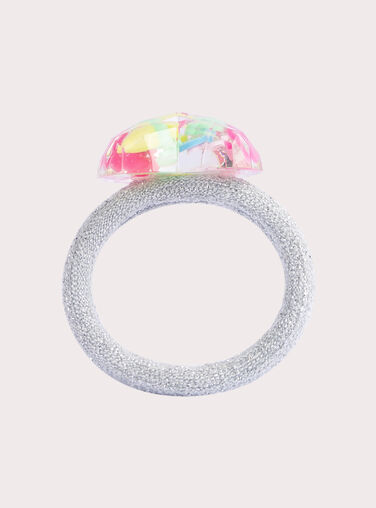  Set of 4 blue elastics for girls  VYAJOELA5 / 24WI01L5ELAC208