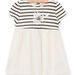 Baby Girl Stripe & Sequined Tulle Dress