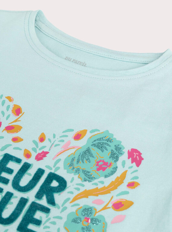 Tropical aniamtion pajamas for girls VEFAPYJBLU / 24WH1174PYJ203