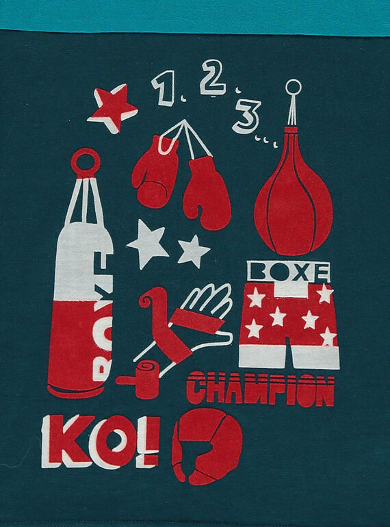 Boy's fancy T-shirt DOTRITEE4EX / 18W902D1TMC716