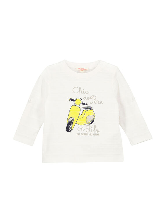 Baby boys' long-sleeved T-shirt FUPOTI / 19SG10C1TML000