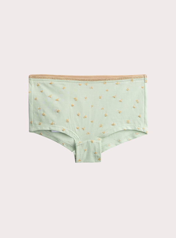 Set of 5 printed shorty for girls VEFAHOTSEM2 / 24WH1182SHY001