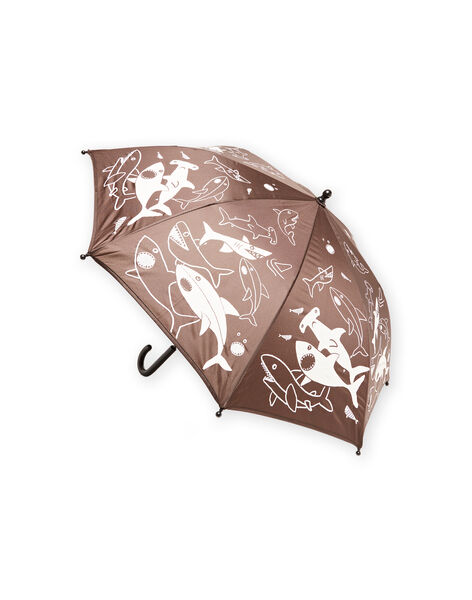 Carbon umbrella with shark print child boy NYOJOPARA / 22SI0261PUIJ903