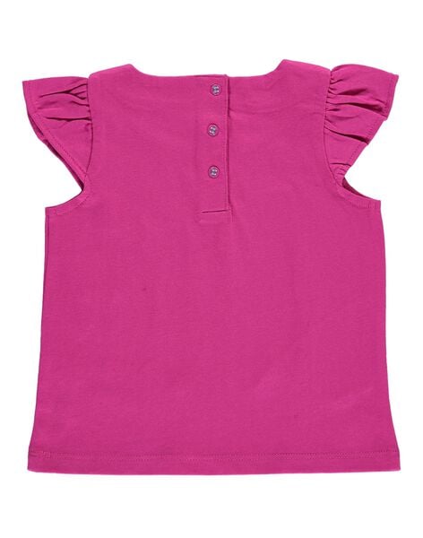 Baby girls' short-sleeved T-shirt CIGAUTI / 18SG09L1TMC304