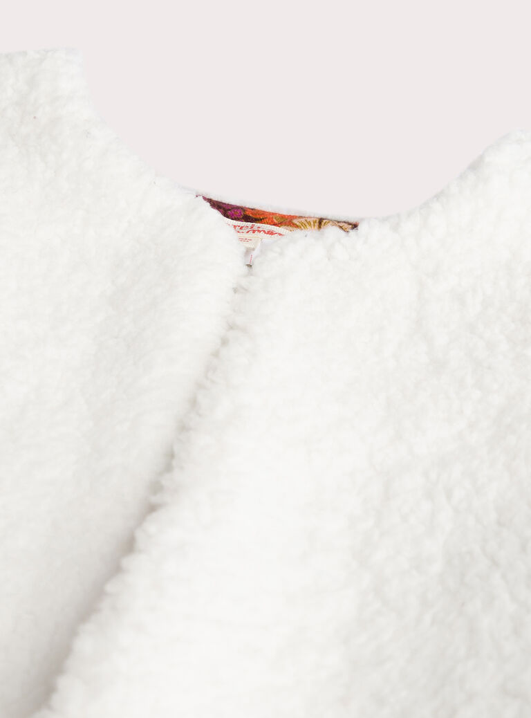 Reversible cardigan for baby girl  VIKOCAR2 / 24WG0931CAR001