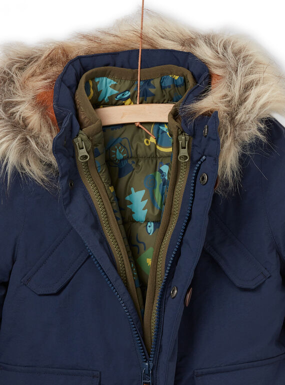 Hooded parka POGROPAR3 / 22W902G2PAR705