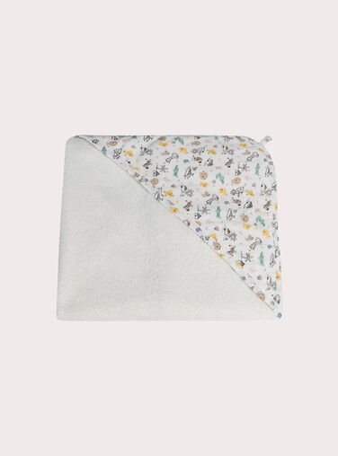 Ivory HOODED BATH TOWEL - (BATH) MITT WOU3POIN / 25SF42X1POI005