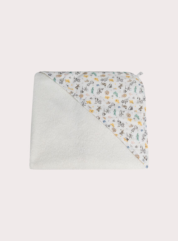 Ivory HOODED BATH TOWEL - (BATH) MITT WOU3POIN / 25SF42X1POI005