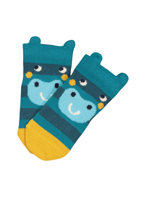 Baby boys' mid length socks FYUTUCHO / 19SI10F1SOQ099