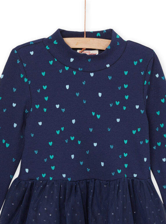 Long sleeve tulle dress PAMENROB3 / 22W901U1ROB713