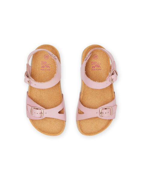 Pink sandals child girl NANUELODIE / 22KK354AD0E030