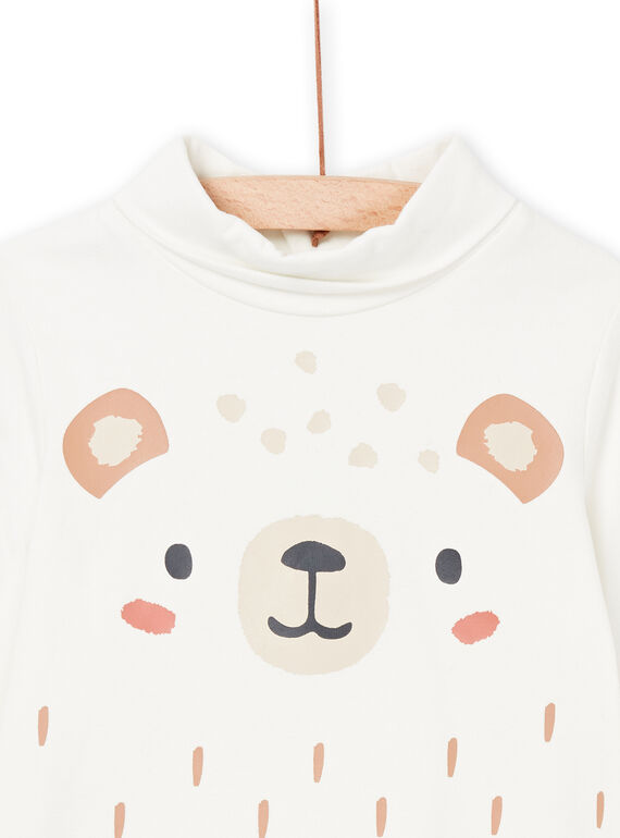 Ecru animal print underpants PUJOSOUP3 / 22WG10C2SPL001