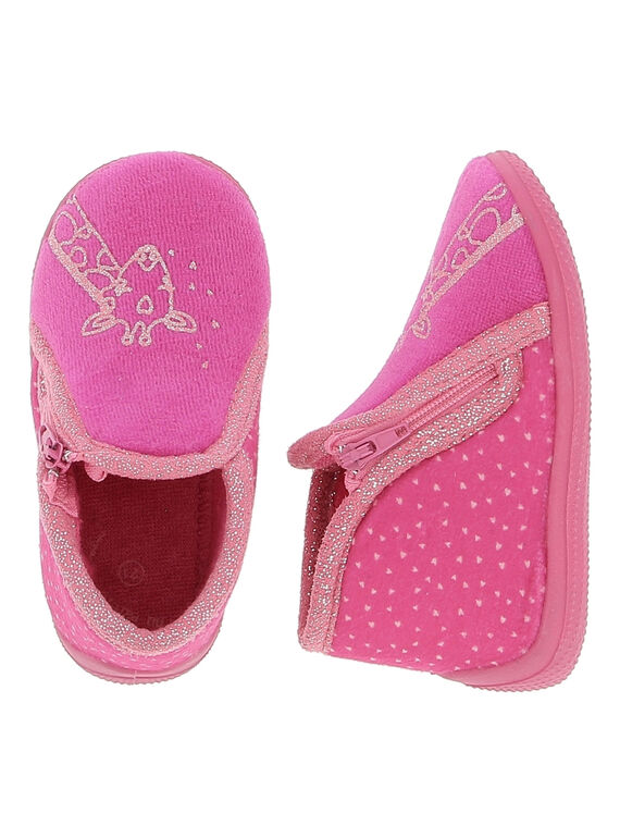 Baby girls' boot slippers DBFBOTGIR / 18WK37W1D0A304
