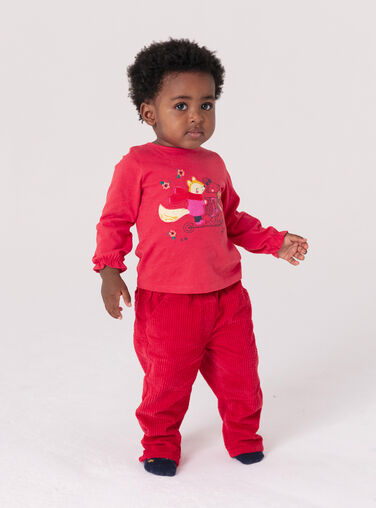 Red PANTS VIROPAN1 / 24WG09P1PANF505