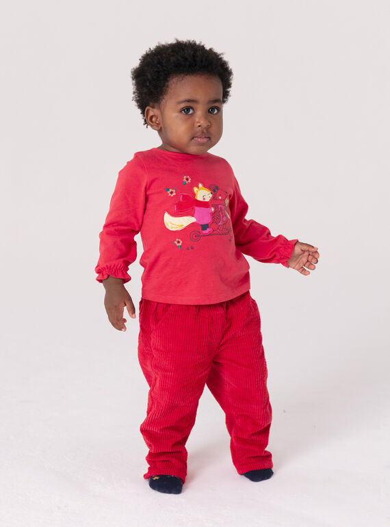 Red PANTS VIROPAN1 / 24WG09P1PANF505