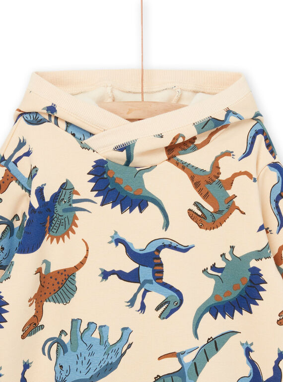 Dinosaur animation sweatshirt POMENSWE / 22W902U1SWE007
