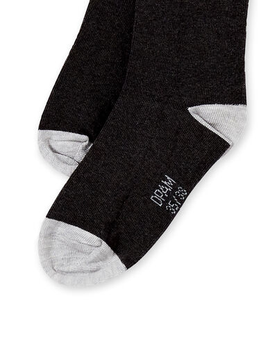 Dark grey SOCKS KYOESCHO4 / 20WI0289SOQ944