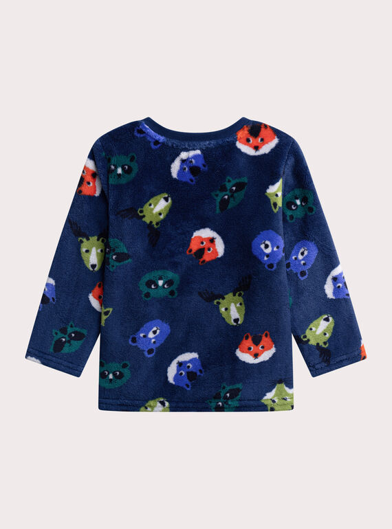 Dark green PYJAMA XEGOPYJBOA / 25WH12B4PYJ622