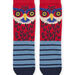 Stripes and owl socks